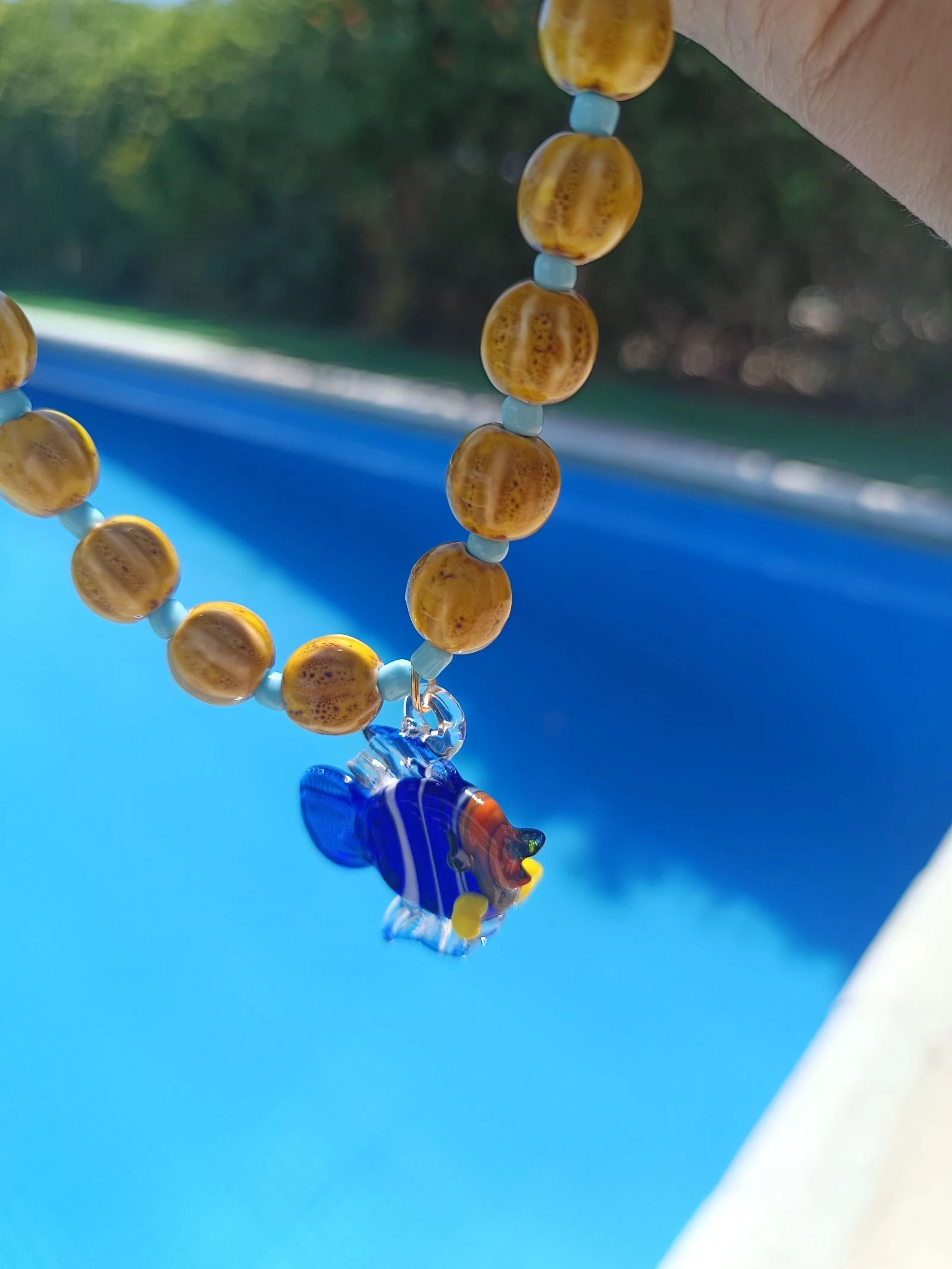 Collar con colgante de pez 🐠. Nuevo  – photo 8